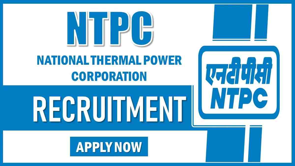 NTPC Recruitment 2025 Apply Online